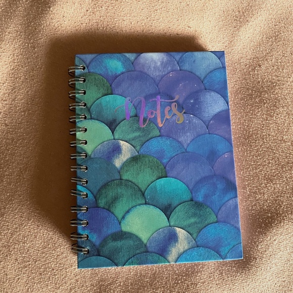 Other - 🎉Mermaid Hardcover Spiral Notebook NWOT